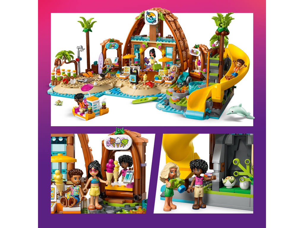 Lego Friends Hôtel de vacances en famille sur la plage