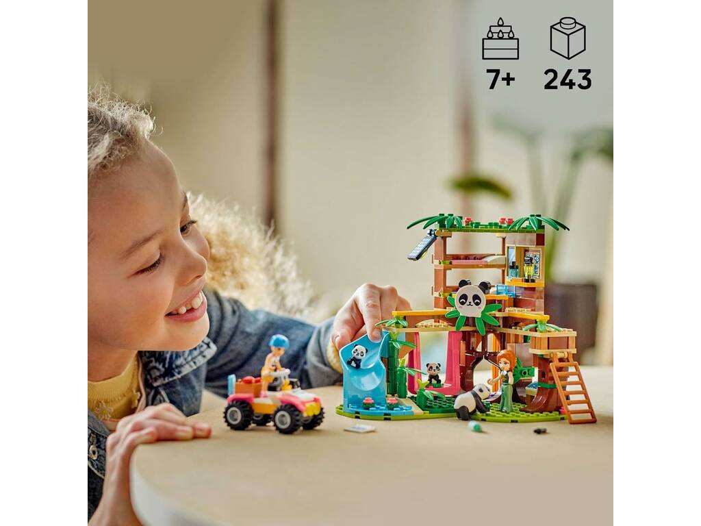 Lego Friends Animal Care au refuge des pandas
