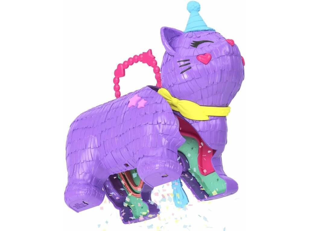 Polly Pocket Mini Dolls Partyland Coffre à chat