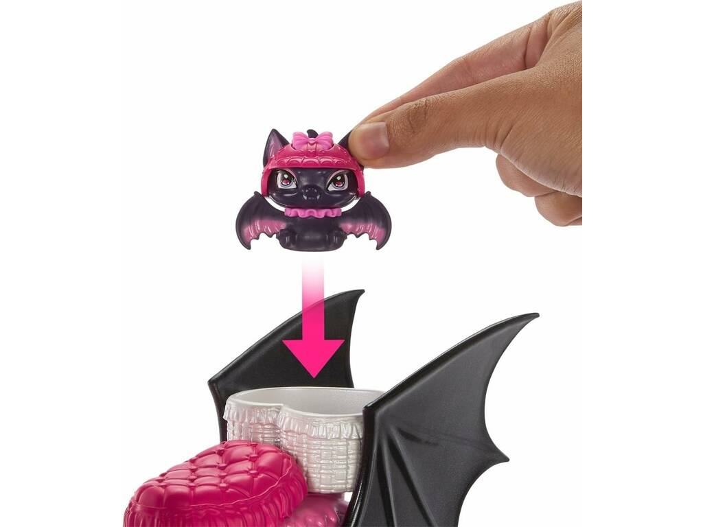 Monster High Draculaura avec scooter Vamptastic