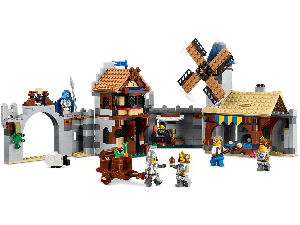 Lego Creator 3 en 1 Castillo Medieval de los Caballeros del Corcel
