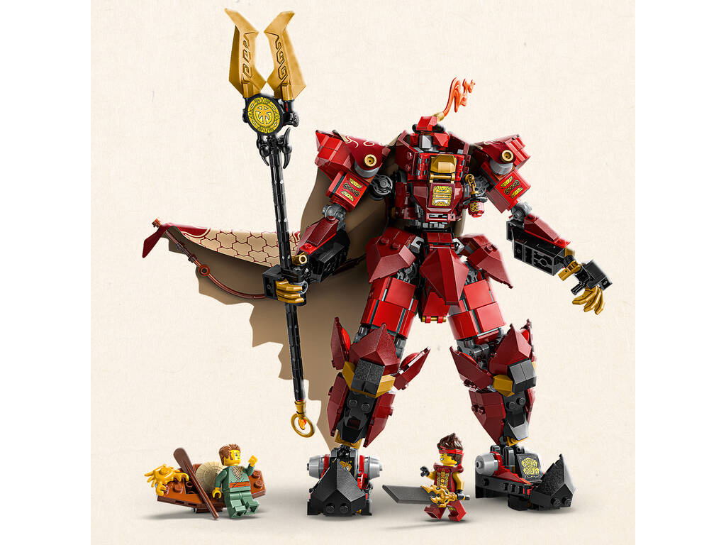 Lego Ninjago Meca Caballero del Fuego
