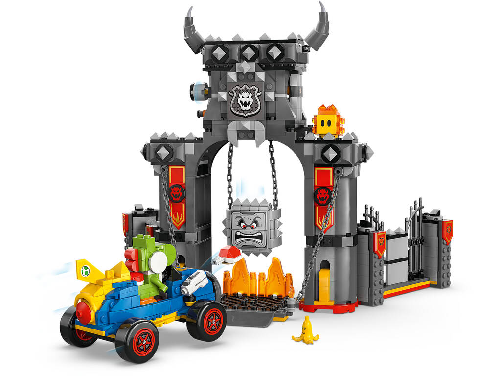 Lego Super Mario Mariokart Château de Bowser