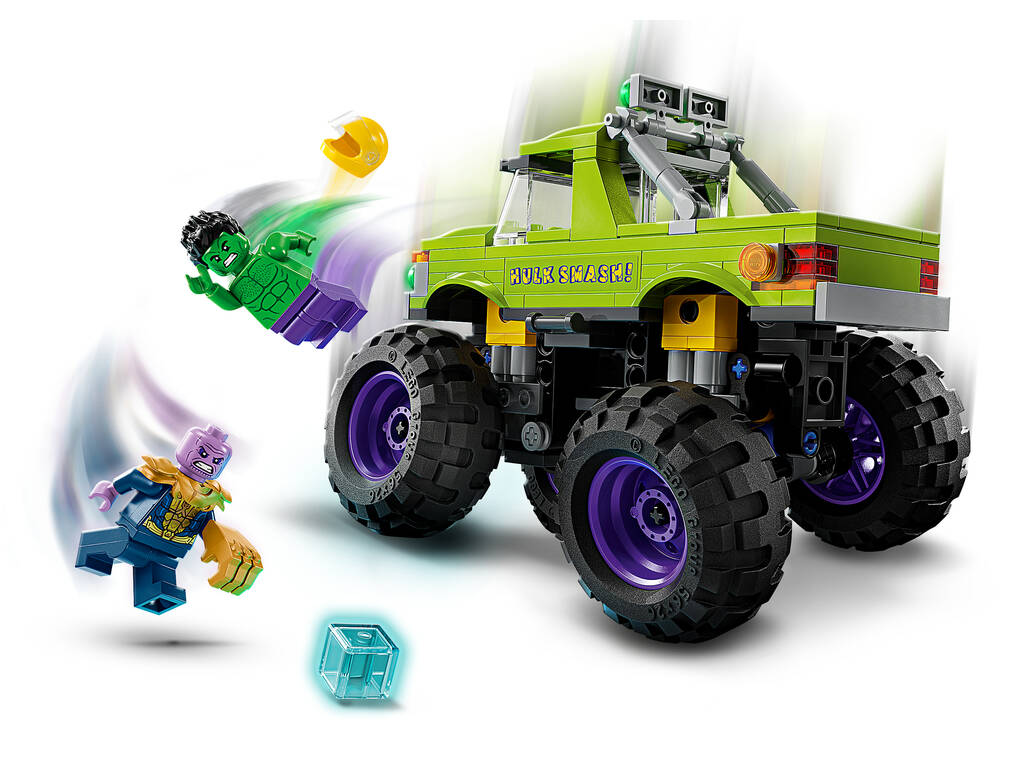 Lego Marvel Camión de Hulk VS. Thanos