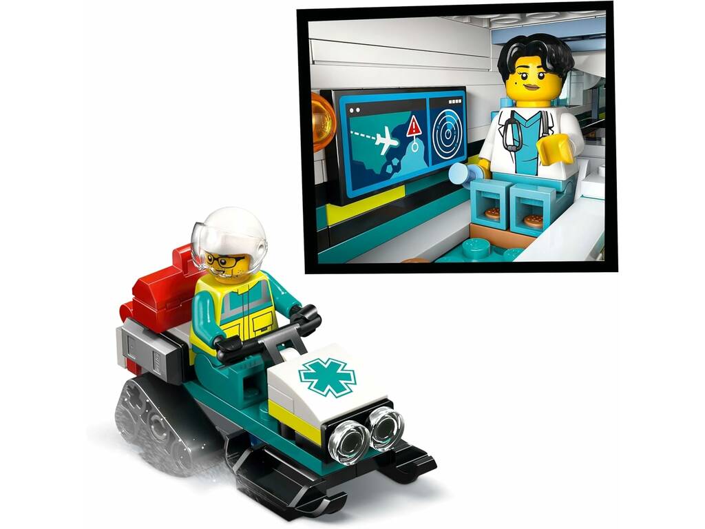Ambulance aérienne d'urgence Lego City