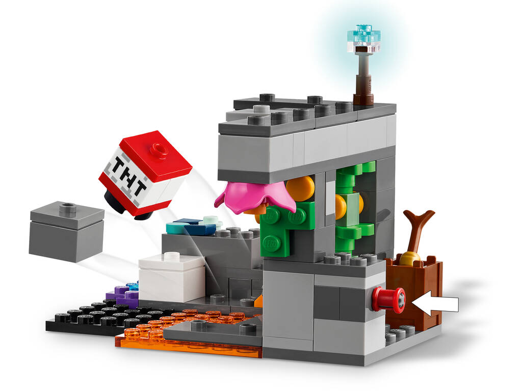 Lego Minecraft La rencontre avec le gardien