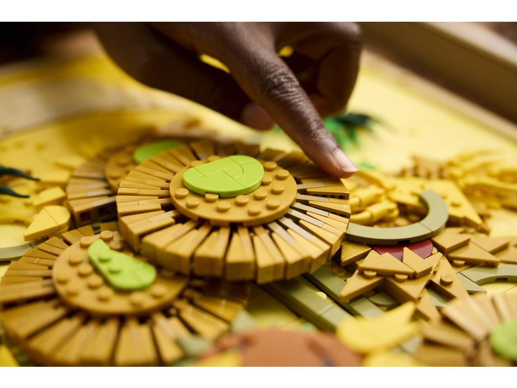 Lego Art Vincent VAn Gogh Los Girasoles