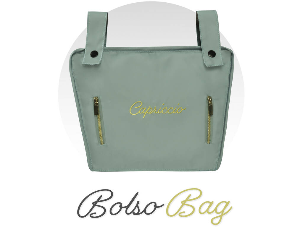 Poussette Capriccio avec sac à main et ombrelle