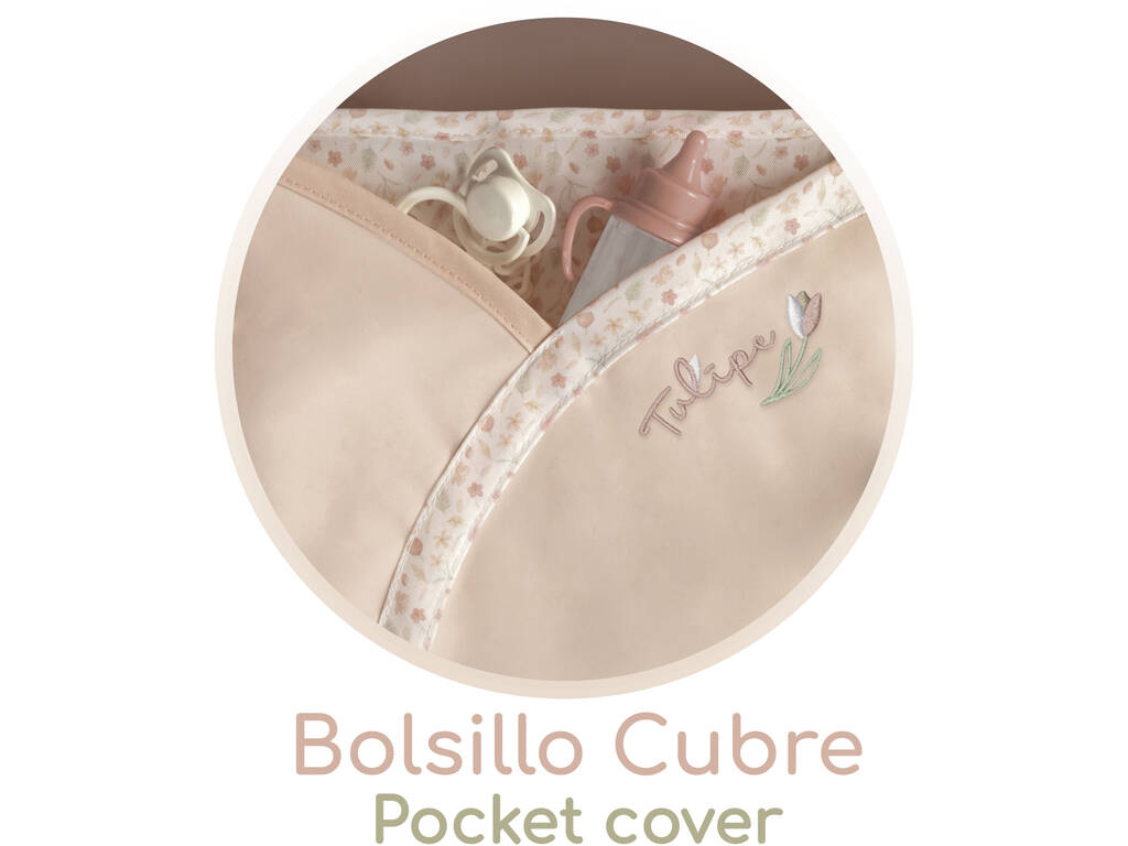 Tulipe Ma première poussette avec sac à main