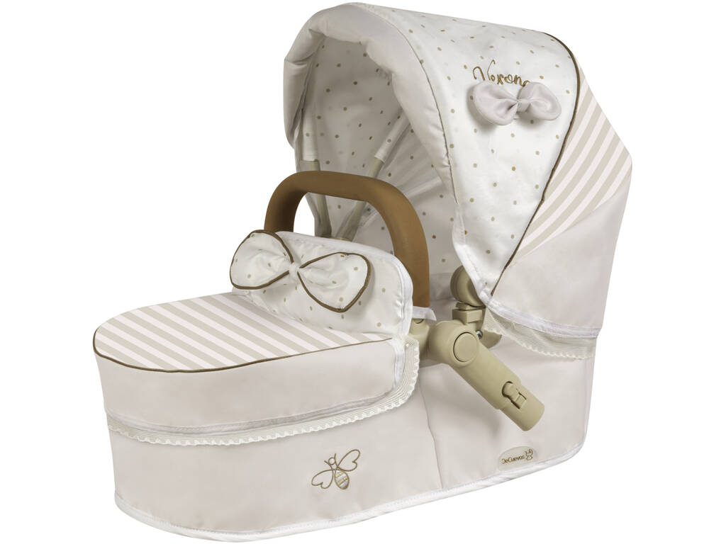 Verona 3x1 Chariot pliable pour poupées avec sac à main