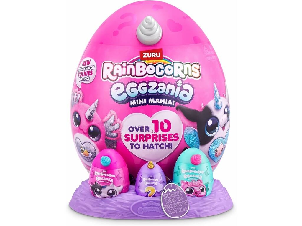 RainboCorns Œuf surprise Eggzmania
