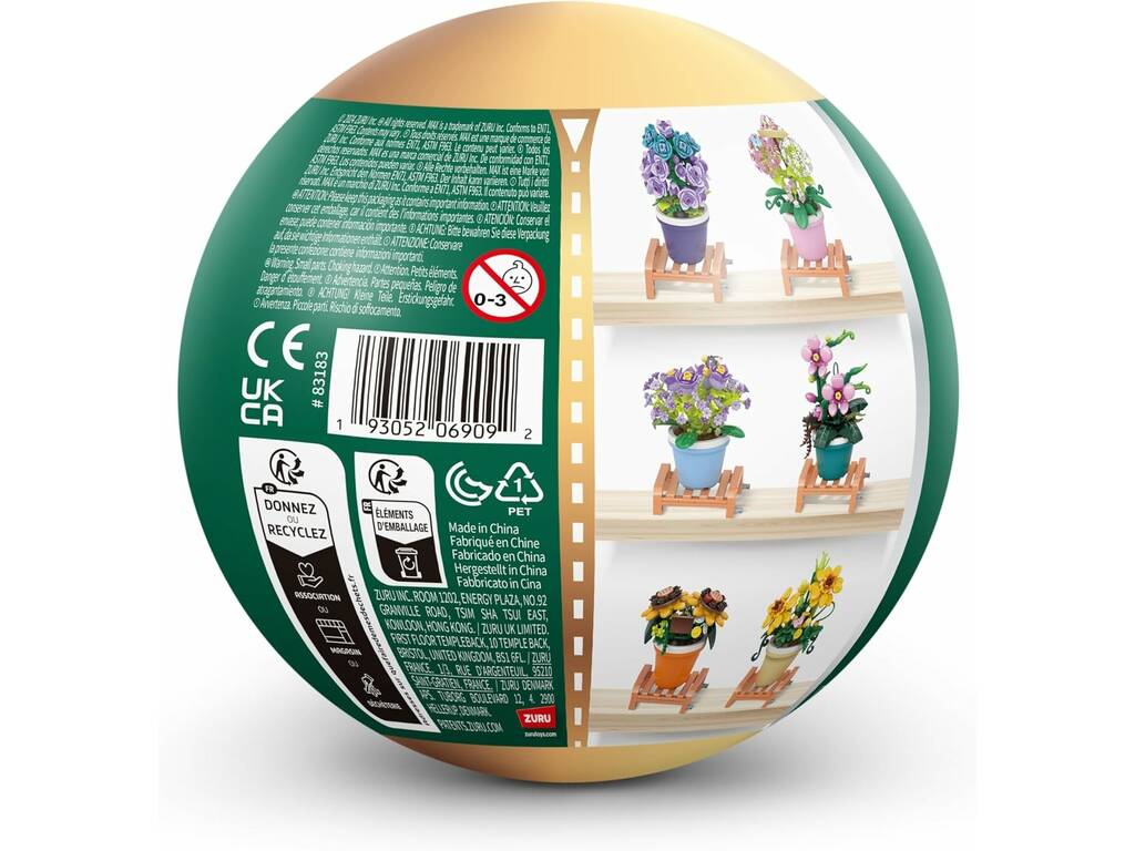 Zuru Max Bola Sorpresa Garden de 233 pièces