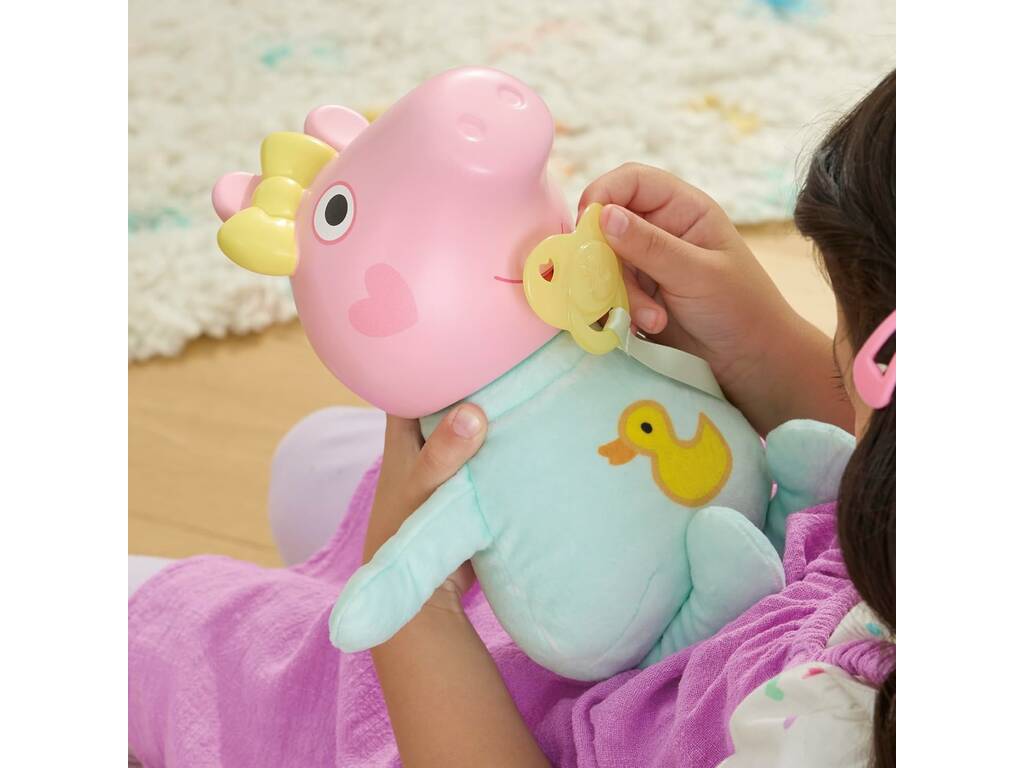 Peppa Pig Evie Grognements et câlins de 20 cm avec sons
