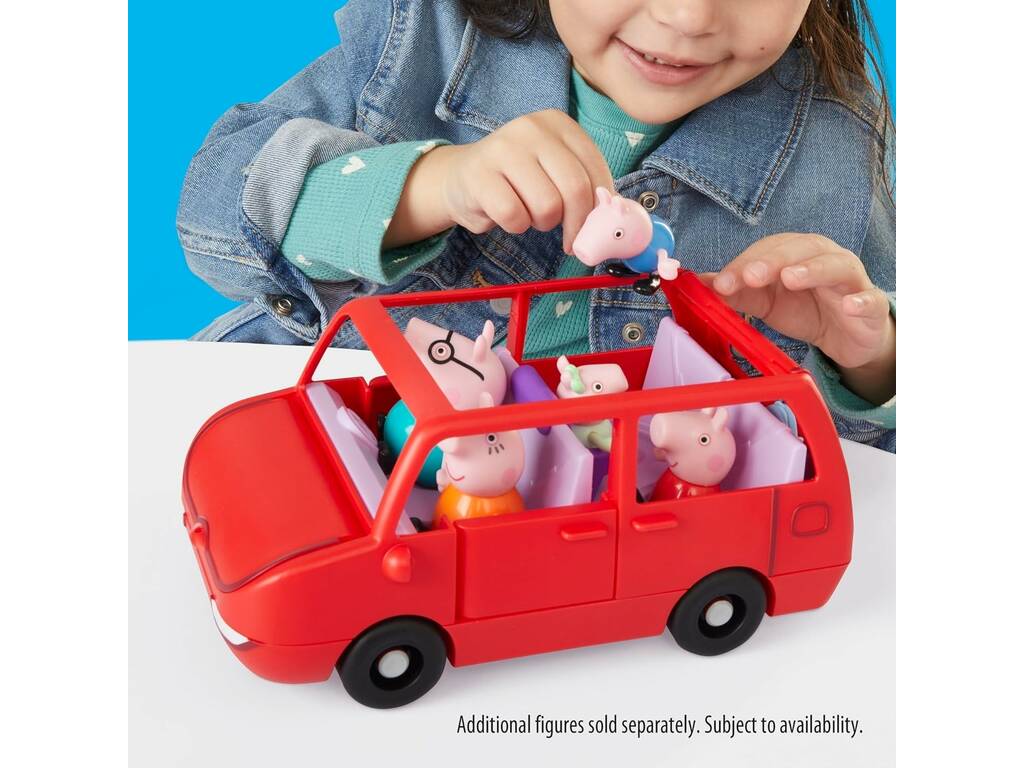 Peppa Pig La grande voiture de la famille Peppa