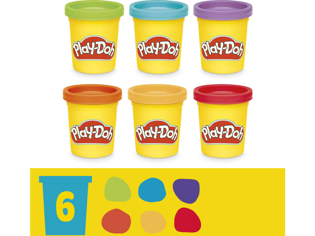 Playdoh Dinosaurio Formas y Colores