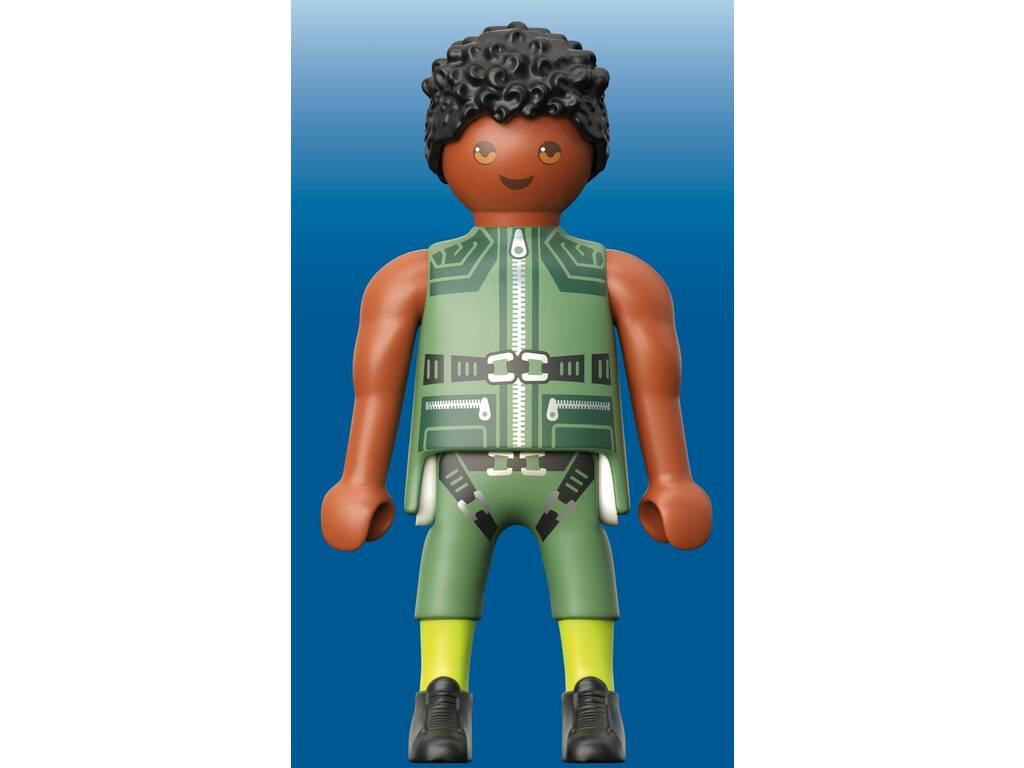 Playmobil Héroes con Vehículo Volador