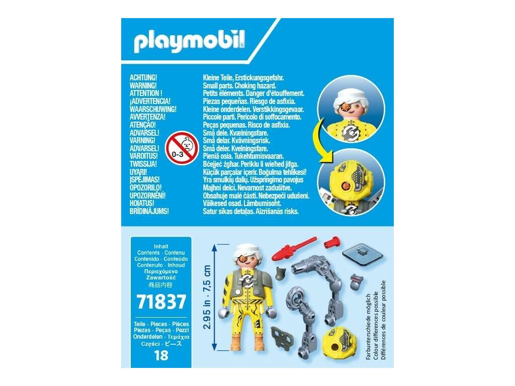 Playmobil Set Héroe Robot
