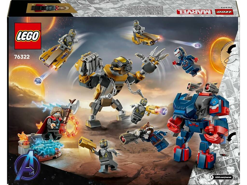 Lego Marvel Thor des Avengers : Endgame contre Chitauri