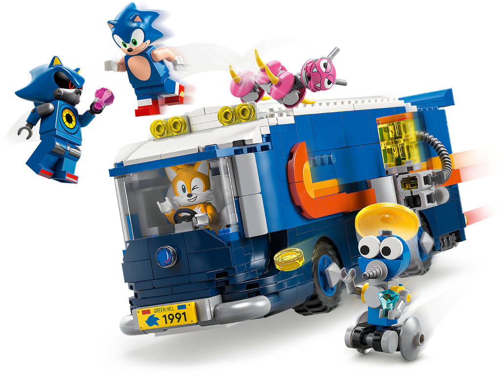 Lego Sonic Camion d'intervention de l'équipe Sonic
