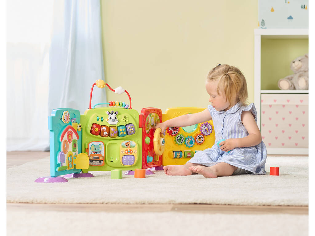 Vtech Baby Panneaux emboîtables multi-activités 4 en 1