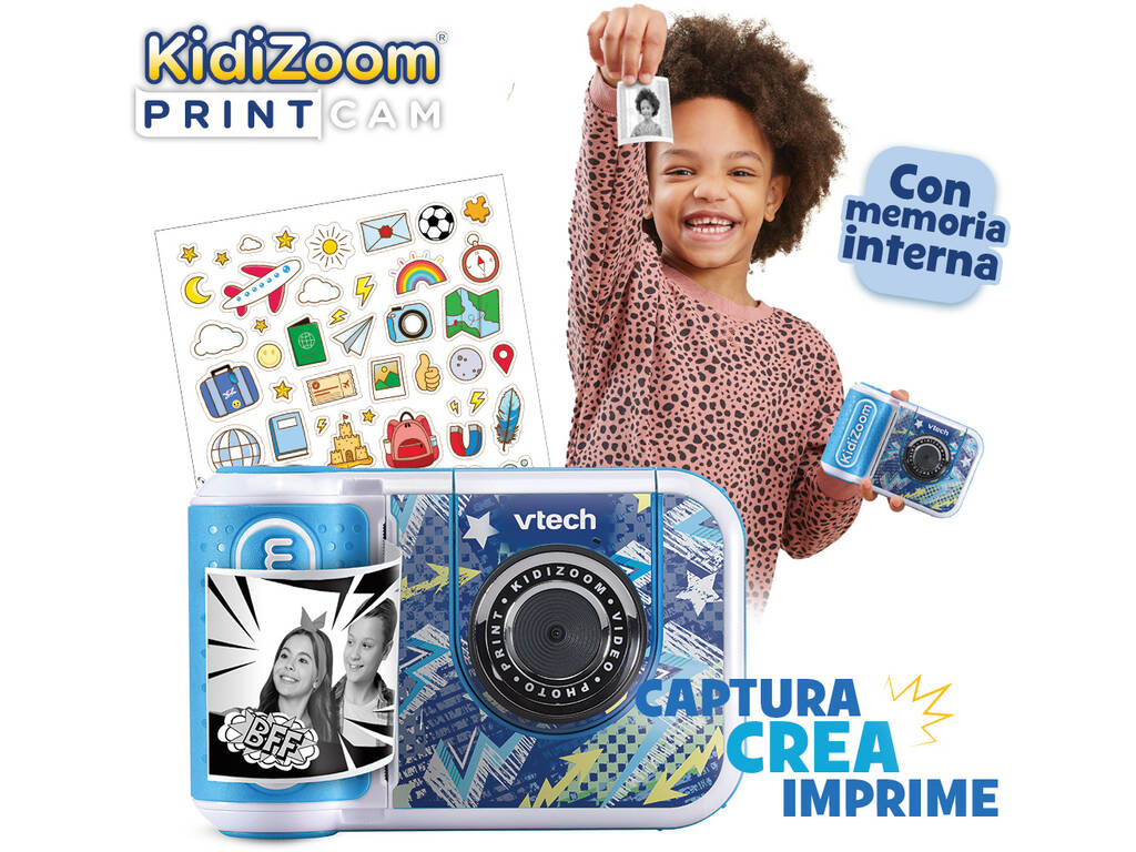 KidiZoom Print Cam Appareil photo instantané bleu