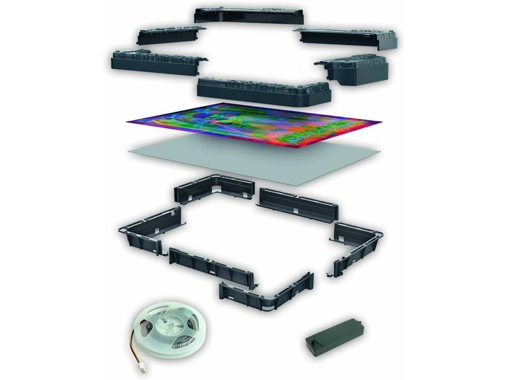 Stranger Things Puzzle Metamórfico Demogorgon’s Hunt de 520 Piezas con Luz LED