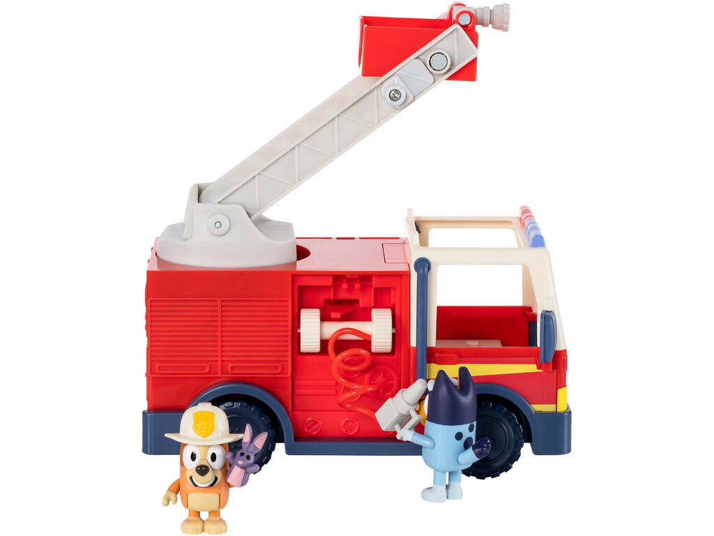 Bluey Set Camión de Bomberos con Figuras y Accesorios