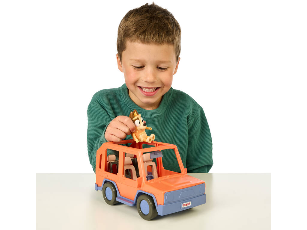 Bluey Set 4x4 Familiar con Chilli