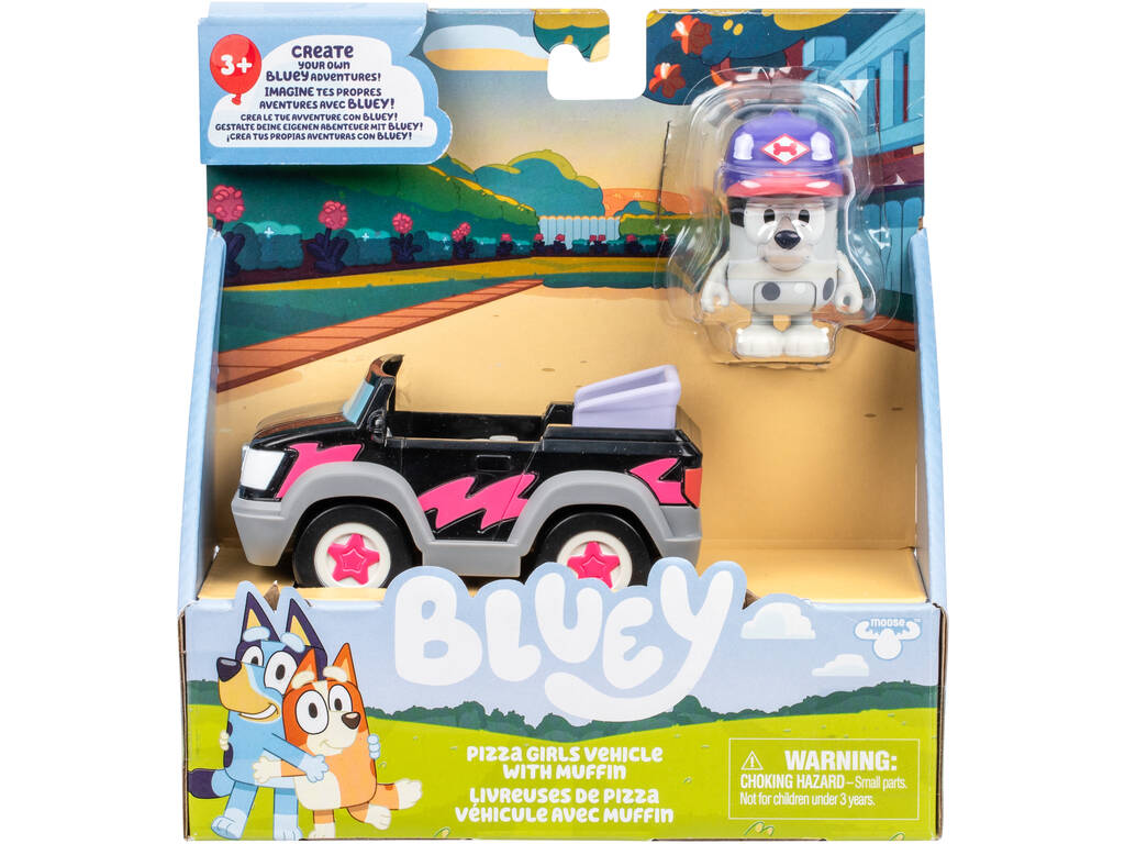 Bluey Set Véhicule avec figurine