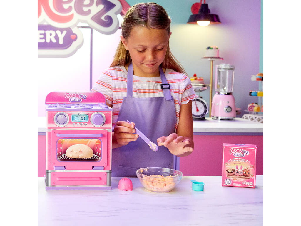 Cookeez Makery Horno Mágico Rosa con Peluche Sorpresa