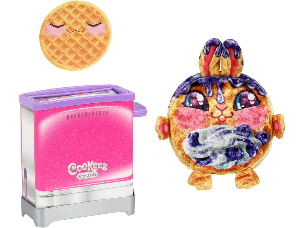 Cookeez Makery Toasty Treatz Grille-pain magique avec peluche surprise