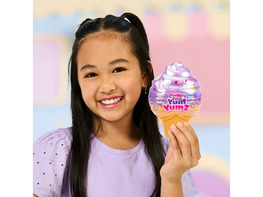 Cookeez Makery Yum Yumz Glace magique avec 2 peluches surprises