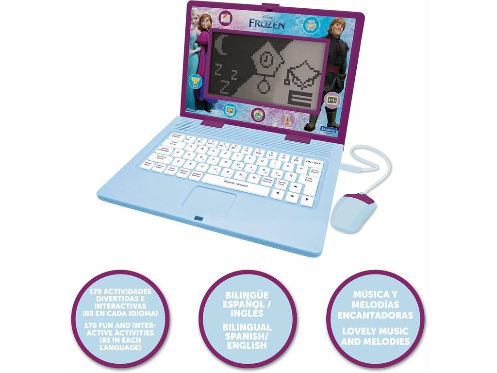 Disney Frozen ordinateur portable éducatif bilingue