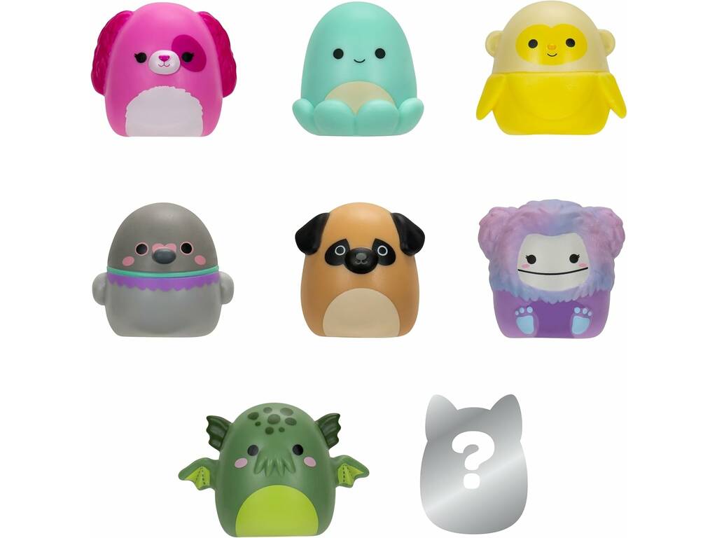 Squish-a-longs Original par Squishmallows Pack 8 Mini-Squish