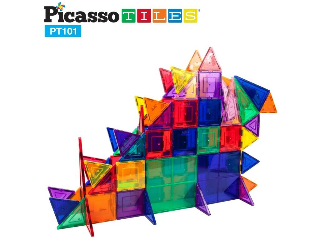 Picasso Tiles Blocs magnétiques 101 pièces