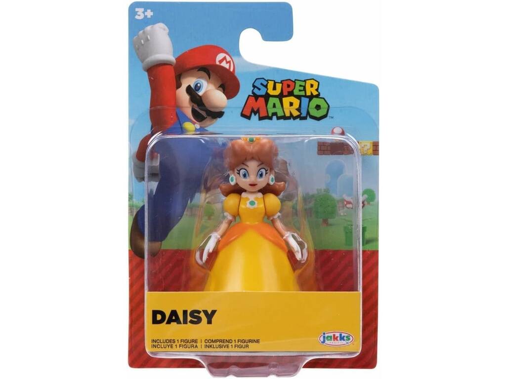 Super Mario Figura de Ação de 6 cm