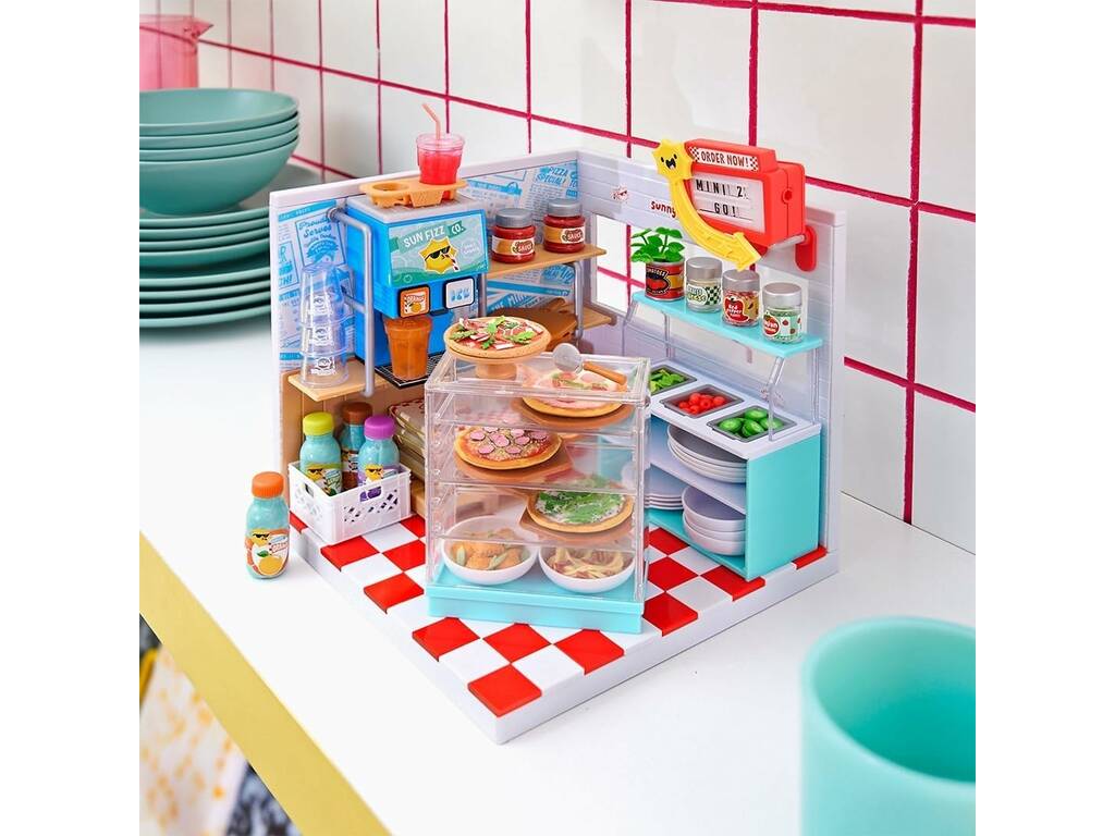 MiniVerse Make It Mini Spaces Set Pizzeria