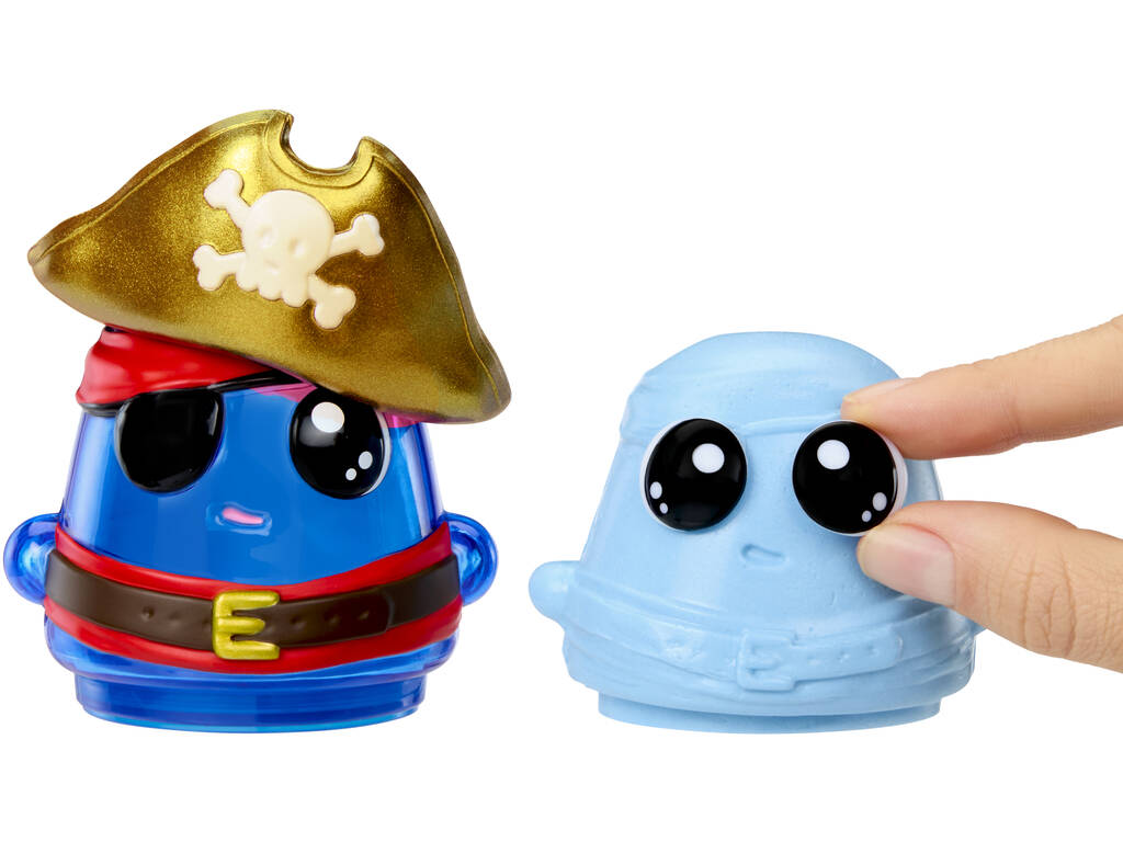 DohKins Barco Pirata con Piratas y Accesorios