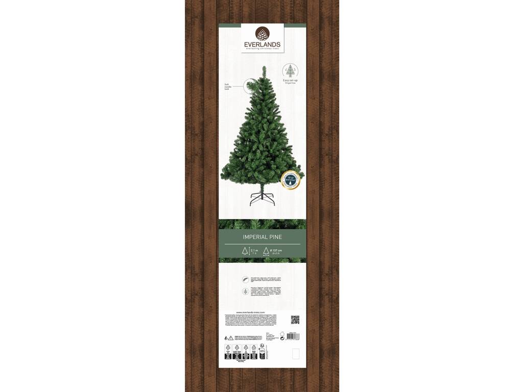 Sapin de Noël Imperial Vert de 210 cm avec 770 branches Everlands