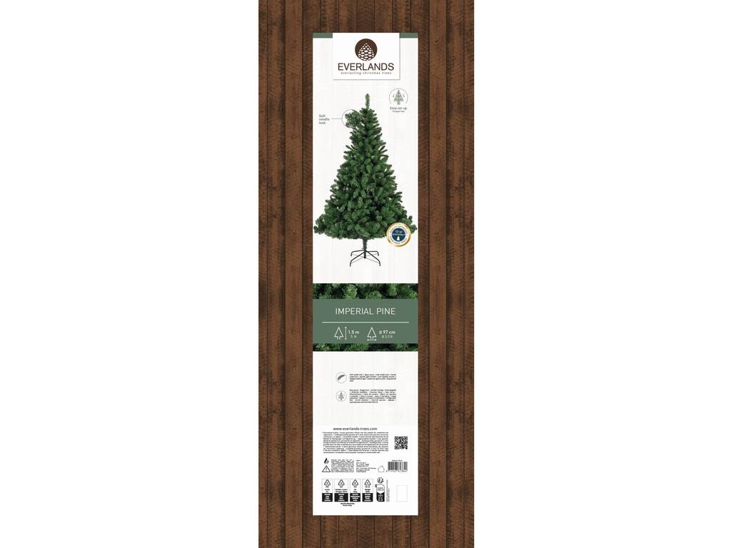 Sapin de Noël Imperial Pine de 150 cm avec 340 branches Everlands
