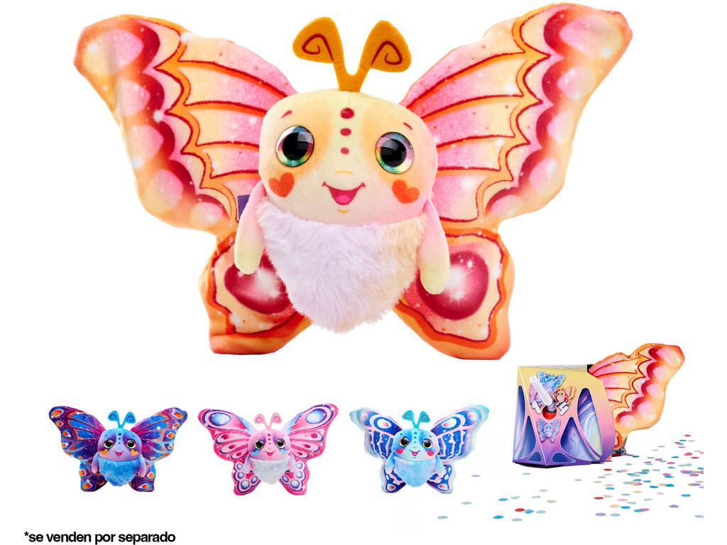 FluffyFly Peluche Papillon Surprise