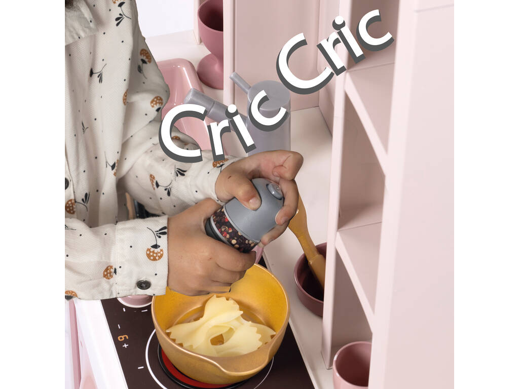 Cuisine Loft Rosa avec appareils électroménagers et 27 accessoires