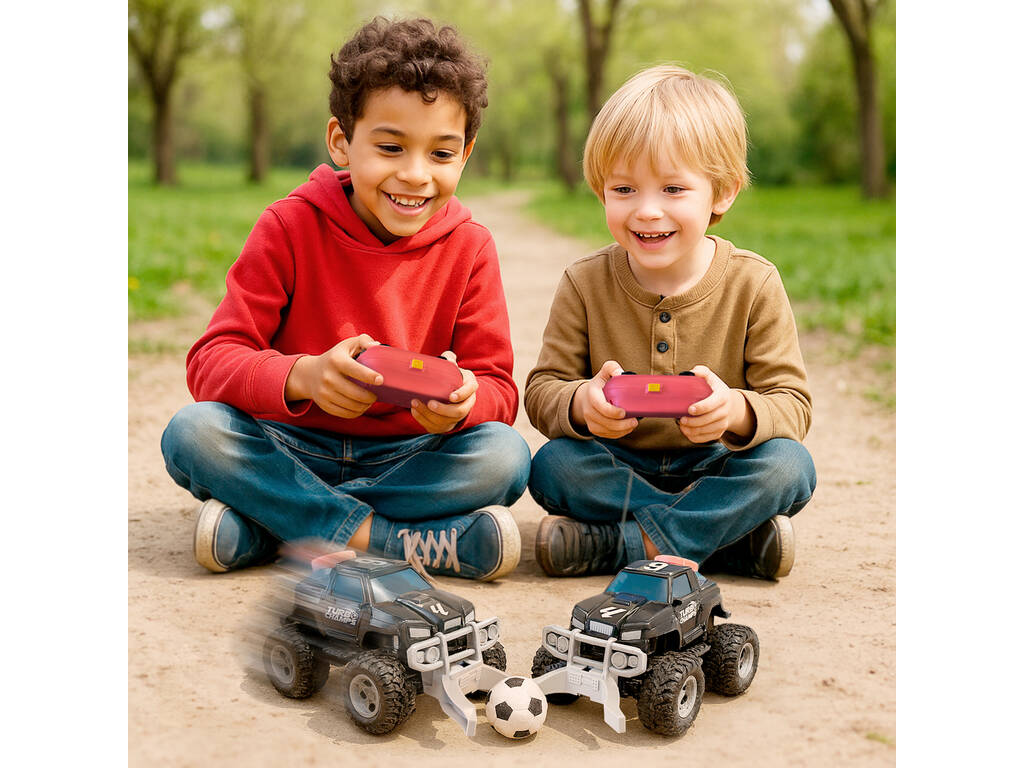 Turbo Champs La Liga Pack Attaquant Radio Control avec accessoires