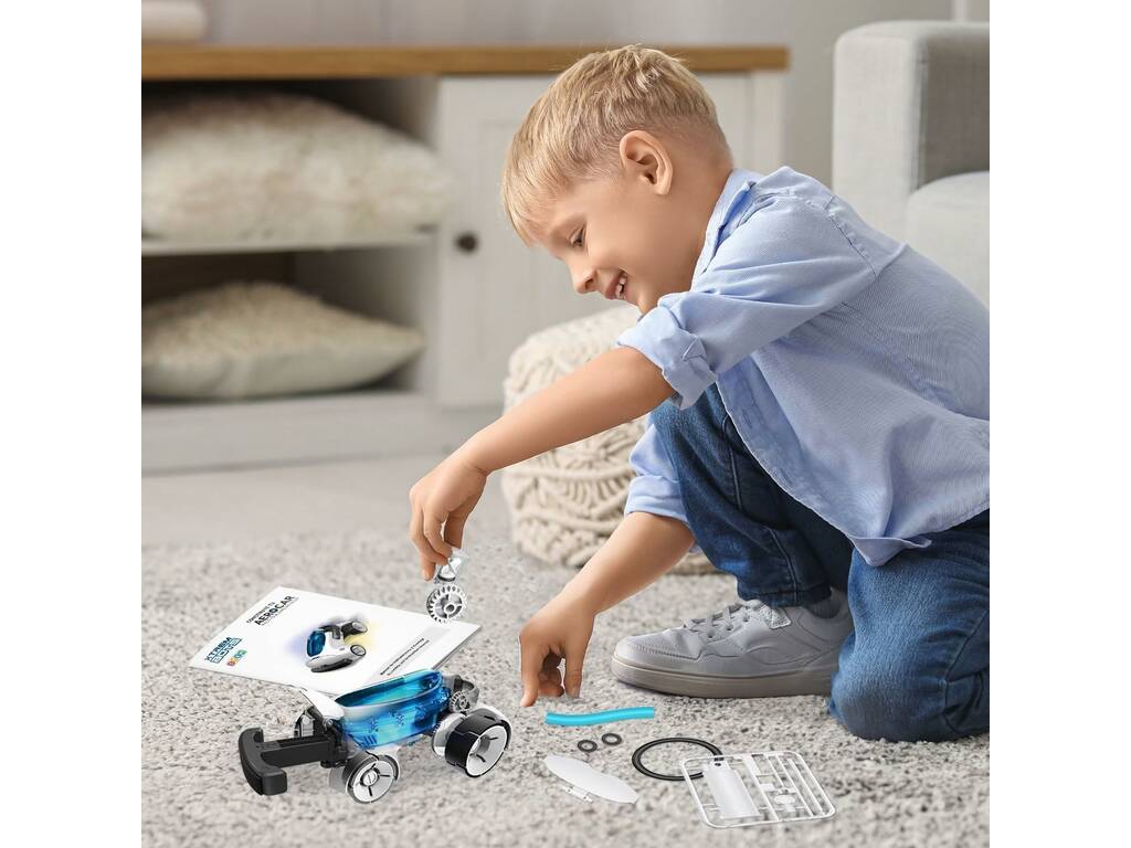 Xtreme Bots Luftbetriebenes Fahrzeug Aerocar mit 113 Teilen