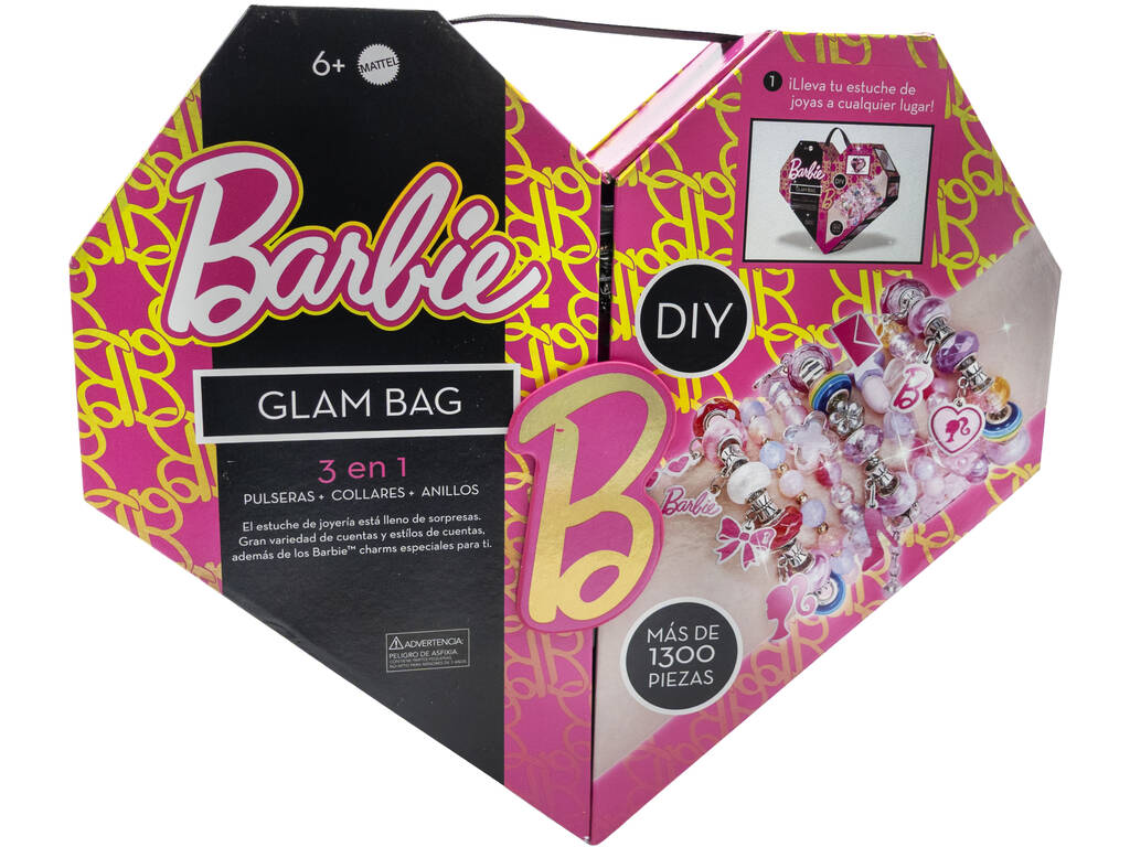 Barbie DIY Glam Bag 3 in 1