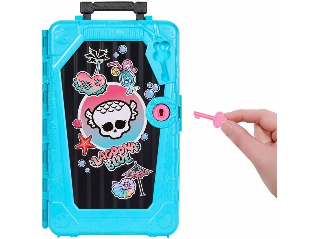 Monster High Skulltimate Secrets Destination Gore-Geous Oasis Poupée Lagoona Blue