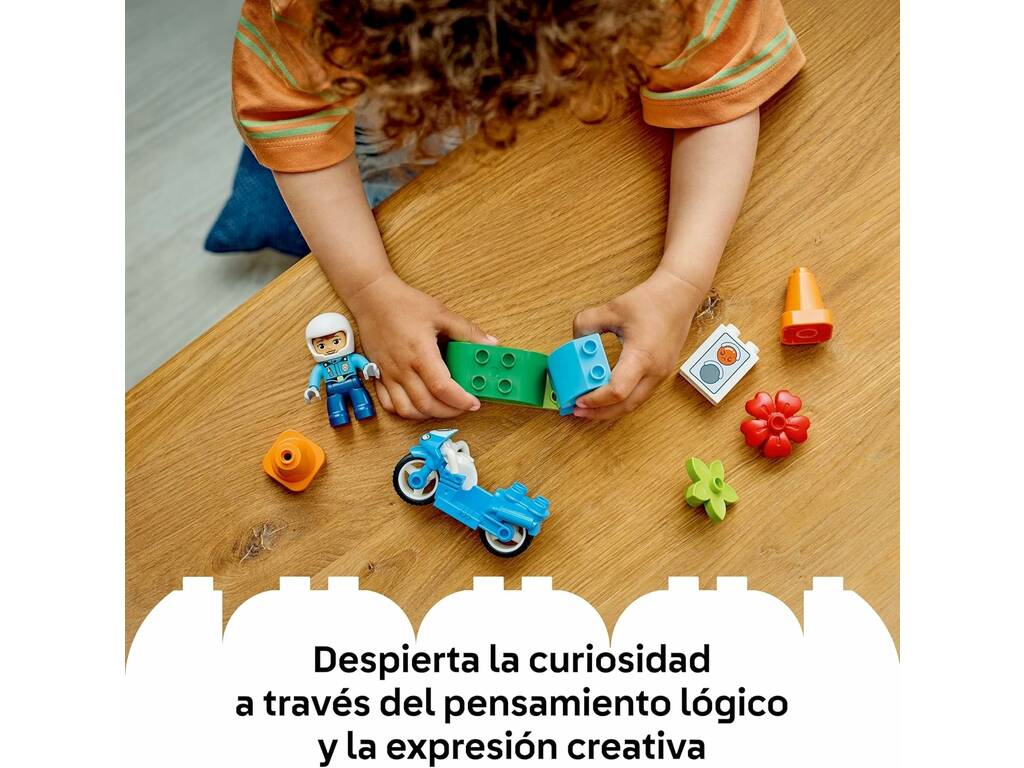 Lego Duplo Moto da Polícia Azul