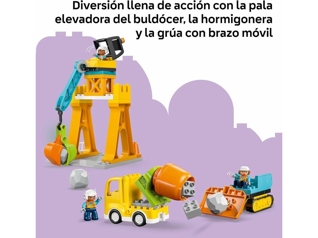 Lego Duplo Obra e Veículos de Construção 3 em 1