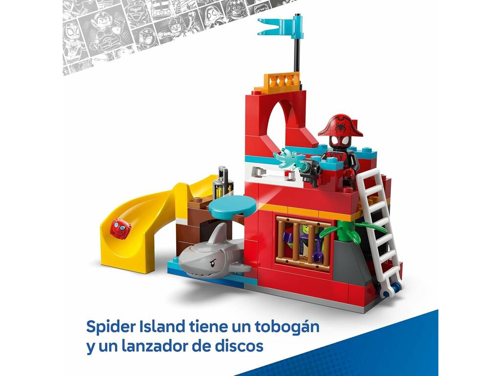 Lego Marvel Barca Pirata del Team Spidey