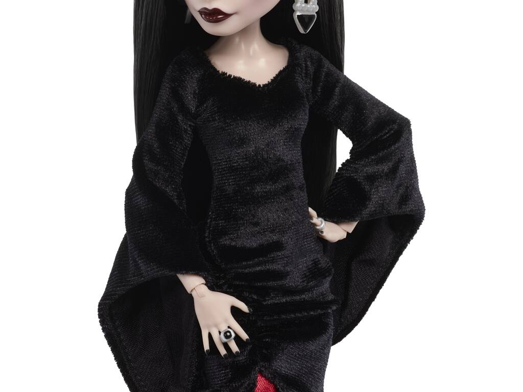 Monster High Wednesday Muñeca Morticia Addams